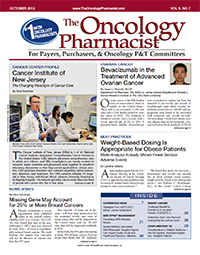 October 2012, Vol 5, No 7